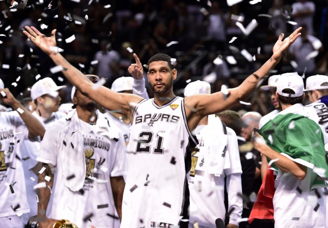 The greatness of the San Antonio Spurs celebration after winning their 5th NBA Championship